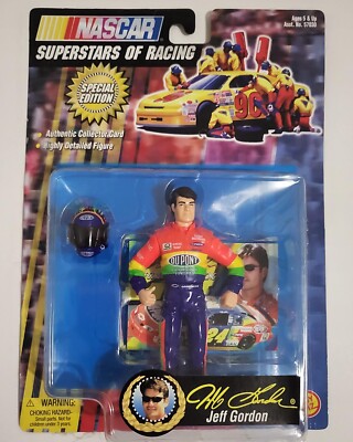 NEW 1998 NASCAR SUPERSTARS OF RACING JEFF GORDON FIGURE SPECIAL EDITION RARE