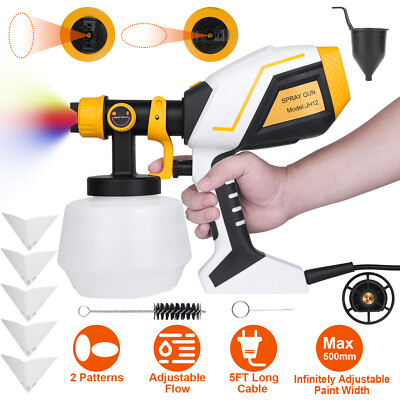 1200ML HVLP Paint Sprayer Painter Handheld 550W Electric Spray Gun Painting Tool