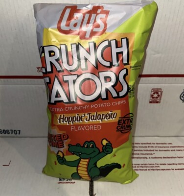 LIMITED EDITION LAY'S CRUNCH TATORS HOPPIN' JALAPENO CHIPS HOME ALONE FAST SHIP