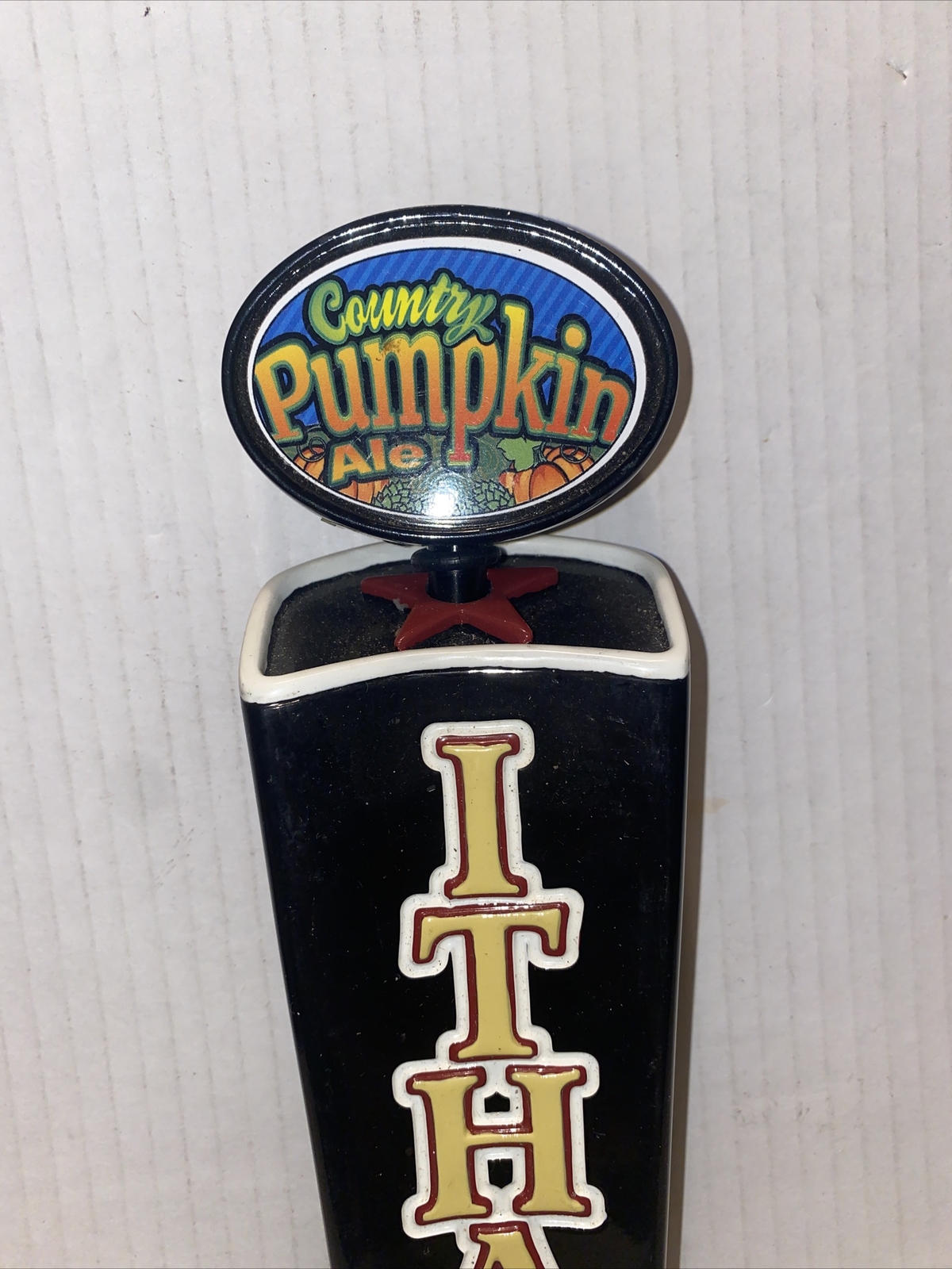 Ithaca NY Beer Country Pumpkin IPA Spirit of the Finger Lakes Draft Tap