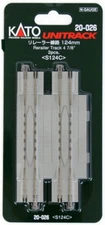 Kato 20-026 N Unitrack 124mm 4 7/8 Straight Rerailer Track 2pcs