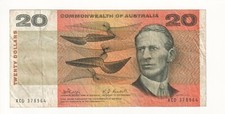 1968 Comm. Of Australia $20 Banknote - Phillips/Randall - R403 - Good - # 32855
