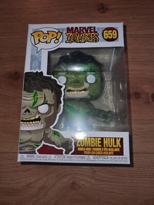 Zombie Hulk Marvel Zombies 659 Funko Vinyl Bobble Head Wackelkopf NEU