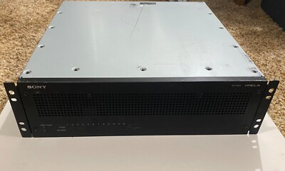 SONY IPELA SNT-RS3U VIDEO NETWORK STATION 12 BLADE CAPACITY 48 CHANNELS