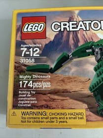 Lego Creator # 31058 Mighty Dinosaurs 174pcs 7-12 years, T-Rex 3 in 1 NEW