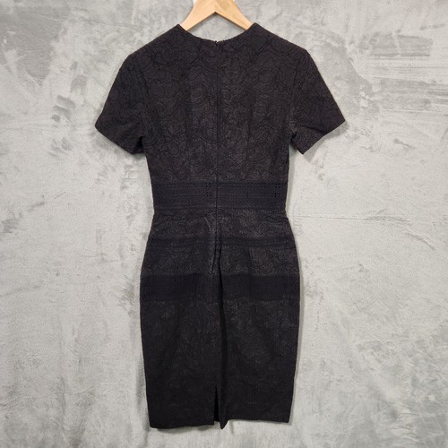 Lover The Label WOMENS DRESS SIZE 8 Black Lace VISCOSE MINI - Picture 15 of 16