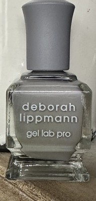 Deborah Lippmann Gel Lab Nail Polish  Grey Day  Full Size  Cool Gray Crème Vegan
