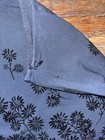 VINTAGE Y2K Express World Brand Women’s Mini Skirt Navy Black Velvet Floral 7/8 — photo 2