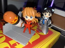 RE-MENT Shinji And Asuka Figures. Evangelion DesQ DESKTOP End Of Eva Japan