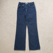 Vintage Y2k Levi's 512 Perfectly Slimming Boot Cut Jeans Dark Wash Size 6 S