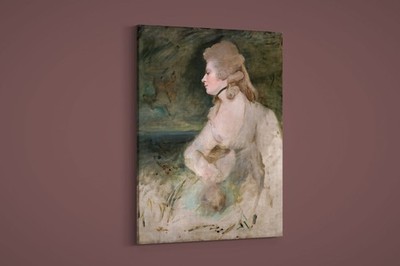 Joshua Reynolds - Mrs Robinson - Art Print on Paper or Canvas