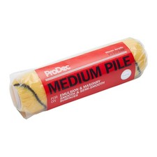 ProDec 9" x 1.5" Medium Pile Tiger Roller, for Emulsion & Masonry Paint Washable