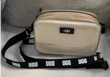 UGG JANEY II CLEAR SHEEPSKIN CROSSBODY SHOULDER BAG PURSE /DUST BAG /CARD
