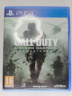 Call of Duty Modern Warfare Remastered PS4 Sony PlayStation 4 - Tested - EU Ver.