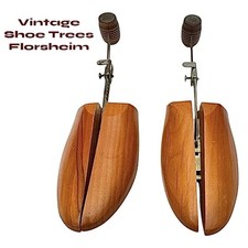 Vintage 60s Mens Florsheim Wooden Shoe Tree 5 Stretcher Adjustable