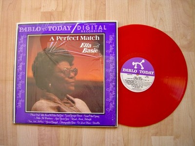 Ella Fitzgerald Ella and Basie Perfect  Pablo D2312110  red vinyl SHRINK NM