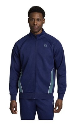 Reebok Mens Size Medium~ Tenacity Mock Neck Jacket~Full Zip~Medieval Blue