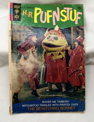 July 1971 Gold Key H.R. Pufnstuf Comic Book Did & Marty Krofft 