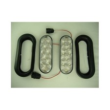 White Led Oval 6 Reverse Clear 10 Led Back Up Utility Lights Truck Trailer Rv White Led Oval 6 Reverse Clear 10 Led Back Up Utility Lights Truck Trailer Rv