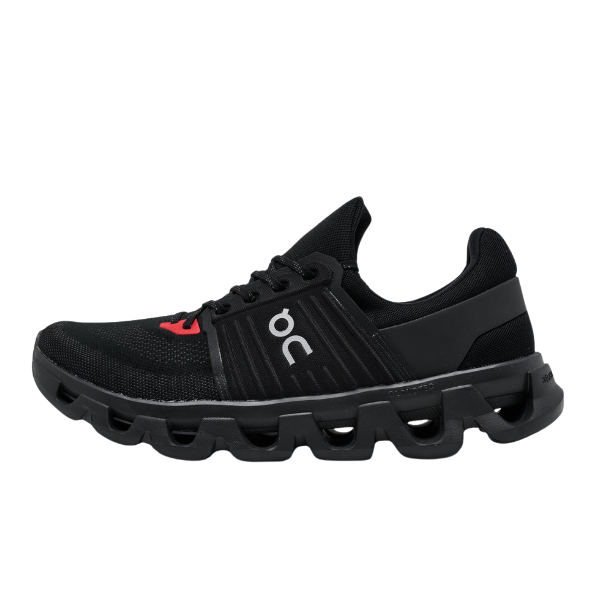 On Cloudswift 4 Black Red Silver 3MF11003185 Men's Size New | eBay