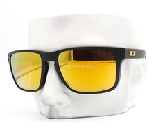 Oakley Holbrook XL Sunglasses OO9417-2359 Matte Black 24K Polarized w/Pouch