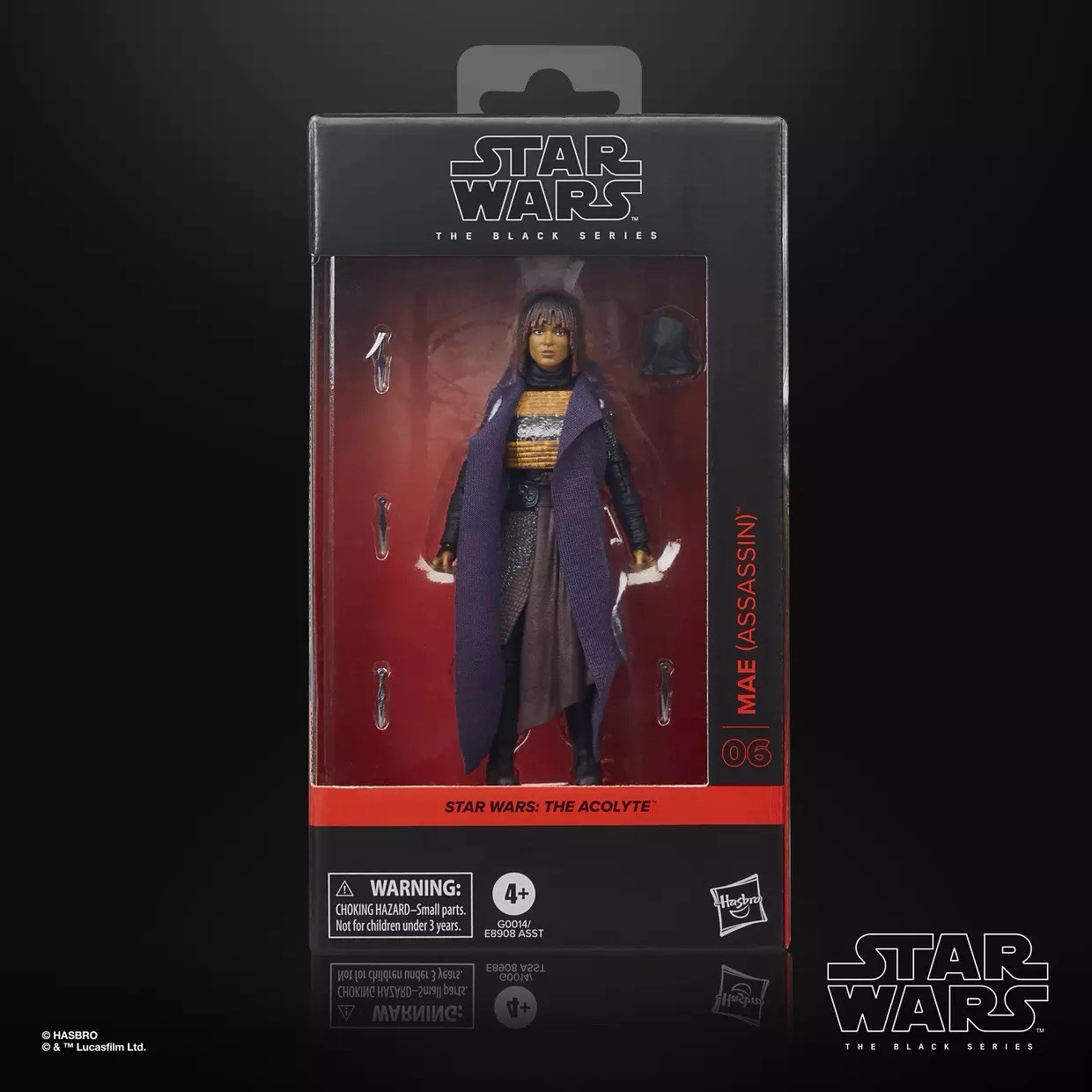 Star Wars Black Series 6"" Inch Figure: Star Wars The Acolyte: Mae (Assassin)