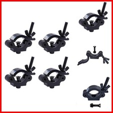 Sarknoah.Black 2Heavy Duty Truss Clamp, 667lb 300KG Aluminum Alloy Stage