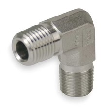 Parker 4-4 Me-Ss 1/4" Mnpt 316 Ss 90 Degree Elbow