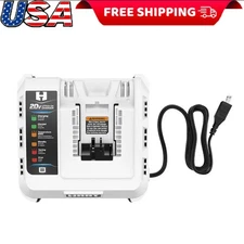 20-Volt 3A Rapid Charger Battery Not Included Wall Mount for Convenient Storage
