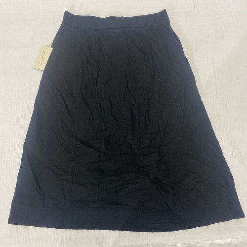 Universal Thread - Womens Black Button Skirt - Size M - Picture 2 of 5