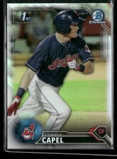 2016 Bowman Draft #BDC-98 Conner Capel Chrome Refractor