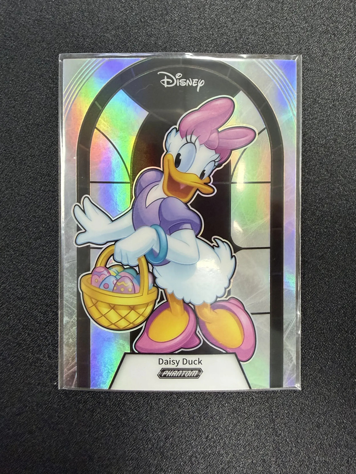 2025 Kakawow Phantom Disney Stained Glass Daisy Duck #PD-GLB-04 White 1/1 -YF53