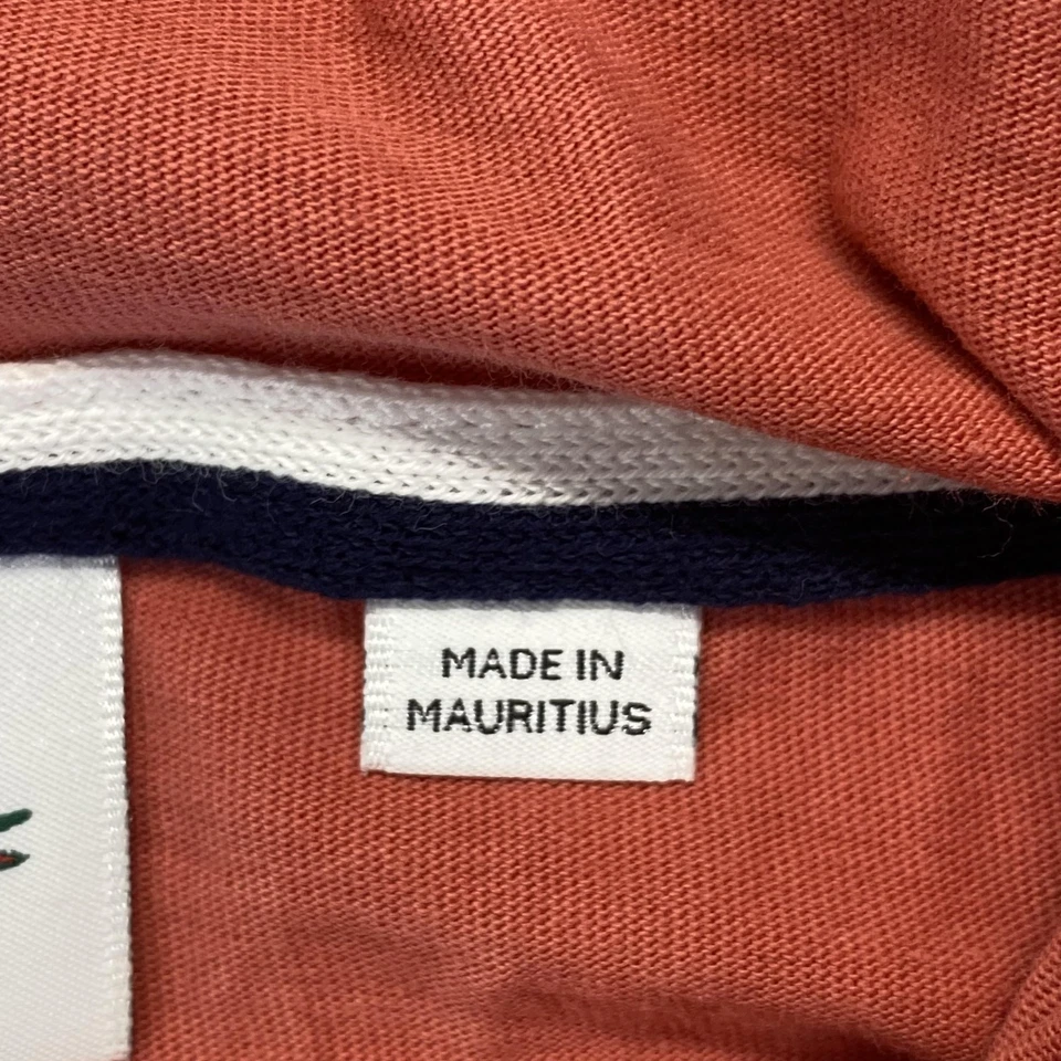 Sudadera con Capucha Lacoste Para Mujer Grande Roja Calce Regular Pullover Bolsillo Canguro TH9349 Foto 3 de 4