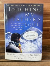 Touching My Father’s Soul Signed Jamling Tenzing Norgay Everest HC