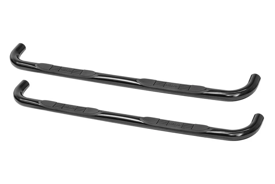 For Dodge Dakota 05-07 Westin 3" E-Series Cab Length Black Round Step Bars Foto 4 de 4
