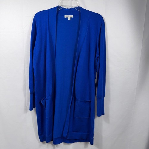 Spense Open Front Long Cardigan Sweater – Women’s Large
