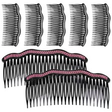 7 Pcs Bridal Hair Comb Clips for Headwear Small Combs Women Slide Hairclip