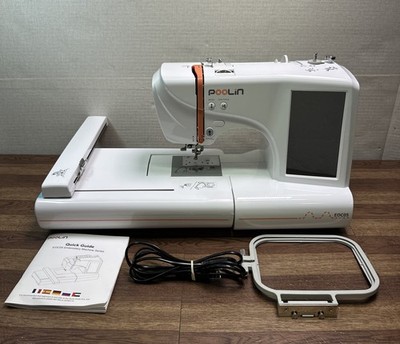 POOLIN EOC05 Embroidery Machine Computerized / READ