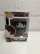 Eren Jaeger  BAIT Exclusive Funko Pop Attack on Titan Black & White Figure MINT
