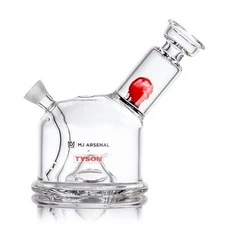 MJ Arsenal x Tyson 2.0 Punch-Out Cone Bubbler Glass Water Pipe MJA