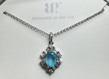 Bomb Party Necklace - Rbp5708 Steal Me Away - Aqua Blue Quartz Bomb Party Necklace - Rbp5708 Steal Me Away - Aqua Blue Quartz