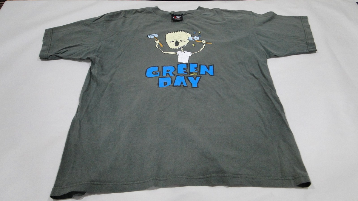 Vintage 1997 Green Day Nimrod T Shirt X LARGE Giant tag Double