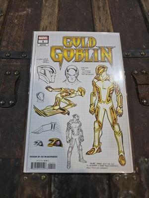 Marvel Comics Gold Goblin #1 Ed McGuinness 1:25 Variant