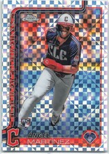 2025 Topps Chrome - Angel Martinez #155 X-Fractor (RC) ) BUY2GET2FREE