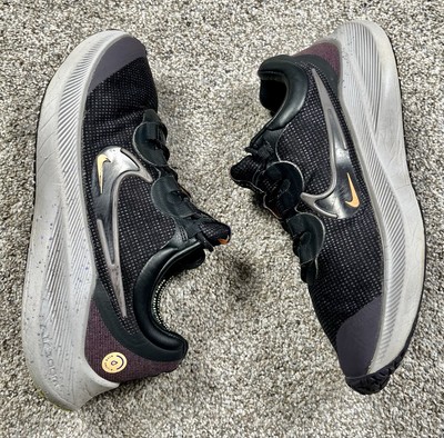 Nike Womens Zoom Winflo 8 Shield DC3730-002 Black Running Shoes Sneaker Size 9.5