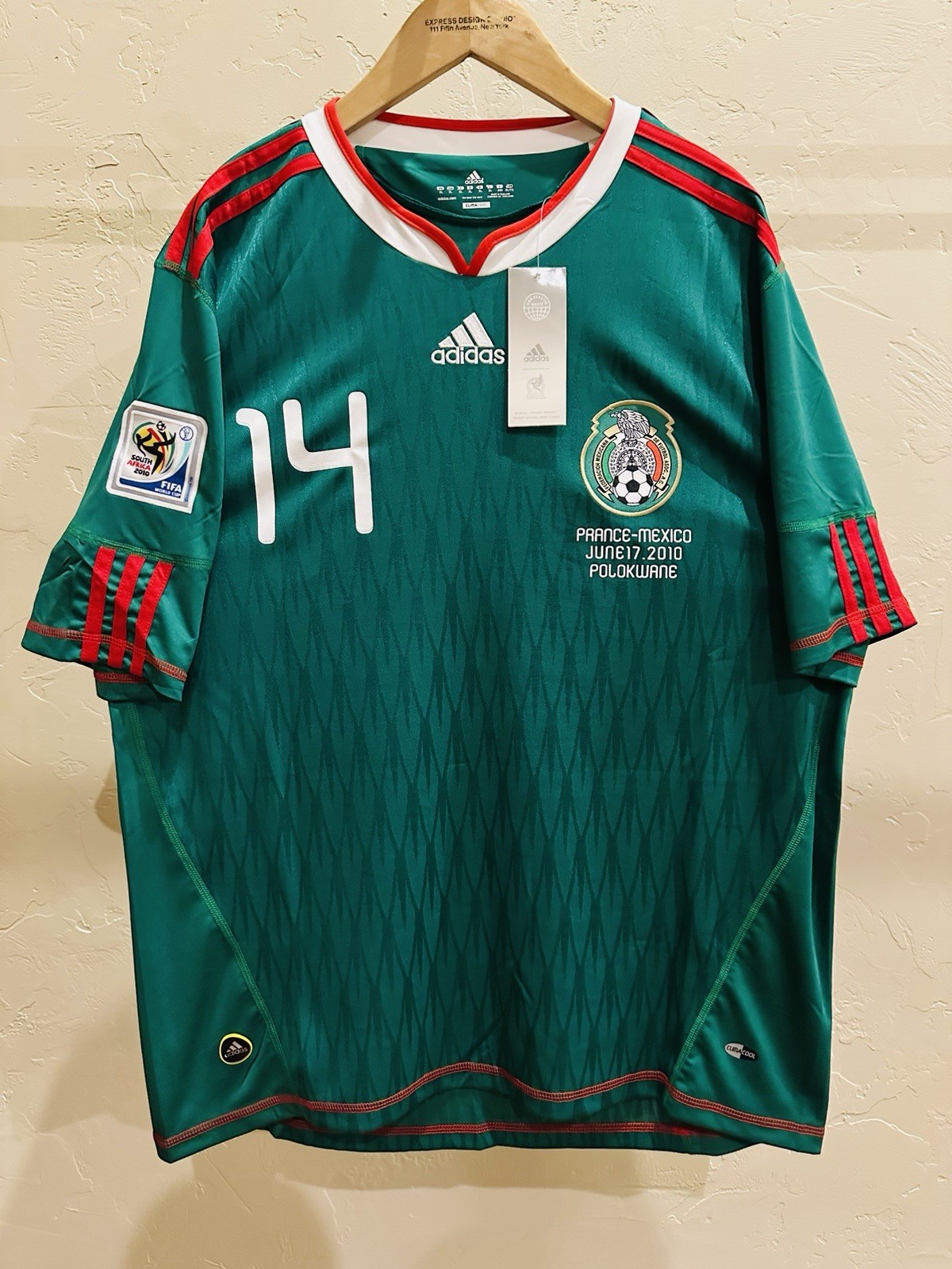 Javier “Chicharito” Hernández México World Cup South Africa 2010 Home Kit
