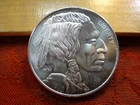 Buffalo Indian Design Mason Mint 1 Oz .999 Silver Bullion Round Lot A