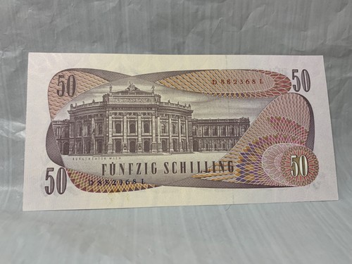 Billete de 50 chelines de Austria 1970 - Imagen 2 de 7