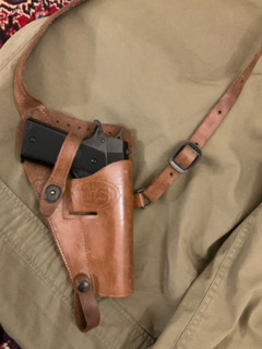 holster etui de poitrine colt PA 1911 us army original WW2 M7
