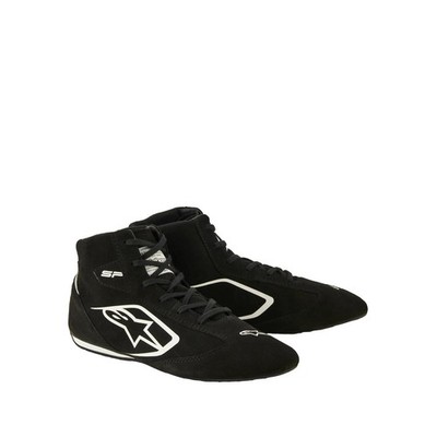 Alpinestars 2710426-12-12 SP V3 Shoes SFI, Black/White, Size 12